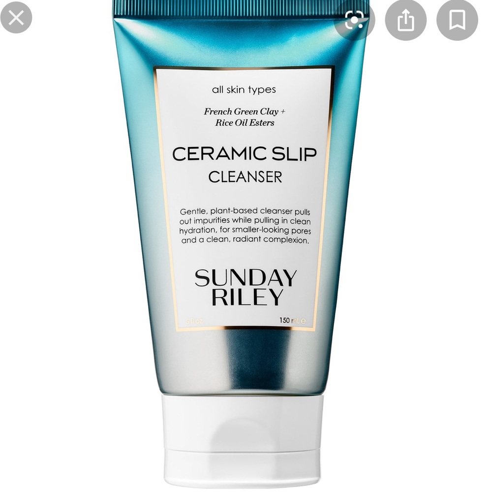 Sunday Riley Ceramic Slip cleanser